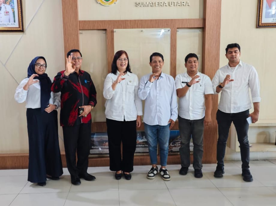 DONGANTV.Com bersama Yayasan Cakrawala Lestari Sumatera Lakukan Konsolidasi Strategis Bersama Disbudparekraf Sumatera Utara