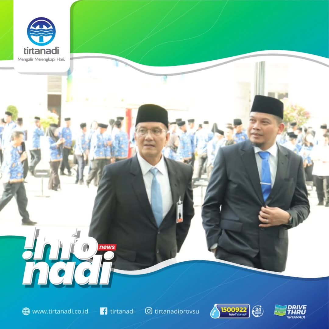 Plt. Dirut Tirtanadi Hadiri Upacara Peringatan Hari Lahir Pancasila di Sumut