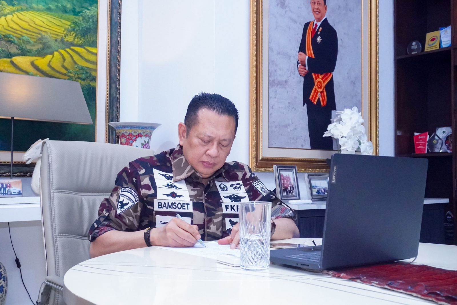 Waketum FKPPI Bamsoet: FKPPI Dorong Pembentukan Dewan Keamanan Nasional Hadapi Ancaman Perang Generasi V